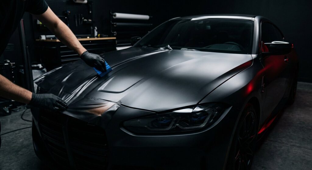 Satin Obsidian Full Color-Change Wrap