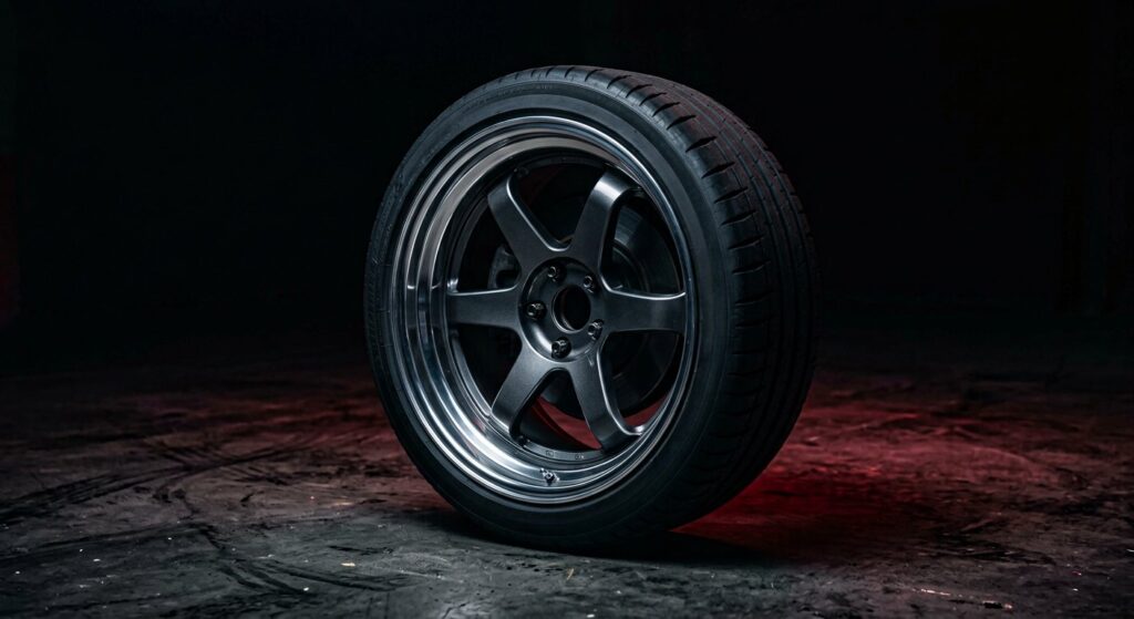 Custom Forged Wheel, Tire & Caliper Package